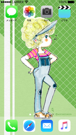 水森亜土 Sporty girls