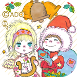 水森亜土 Christmas Eve